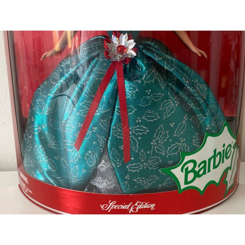 Barbie Happy Holidays Special Edition 1995  Doll Mattel #14123 - Picture 4 of 11